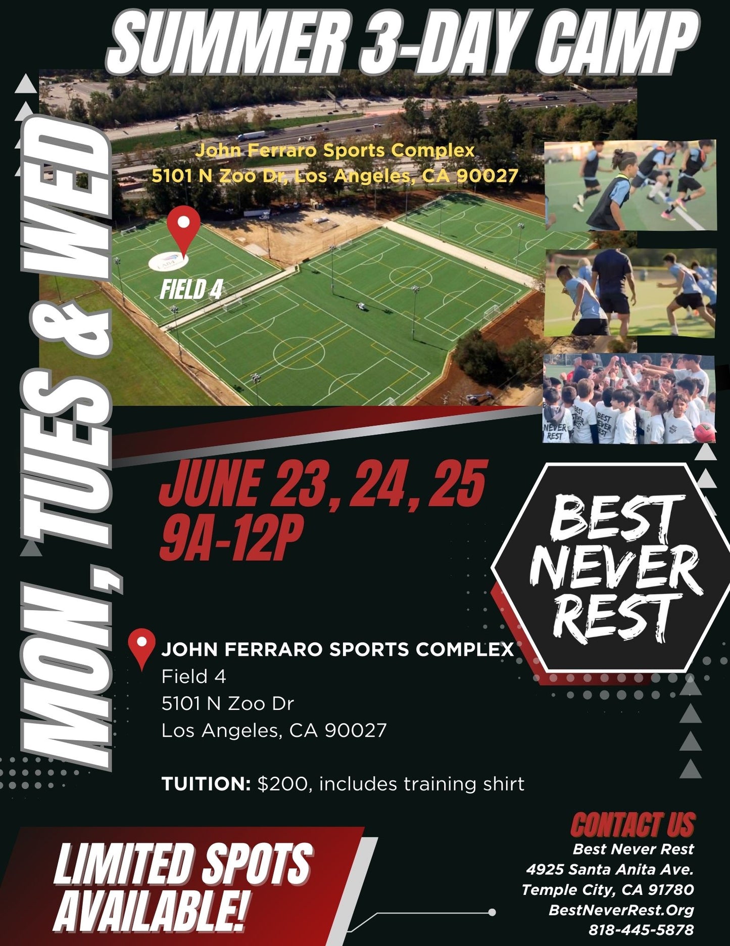 BNR 3 Day Summer Camp - June 23 Session