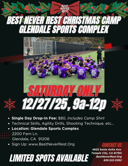 Christmas Week 3 Day Camp 2025 - Single Day - Saturday 12/27