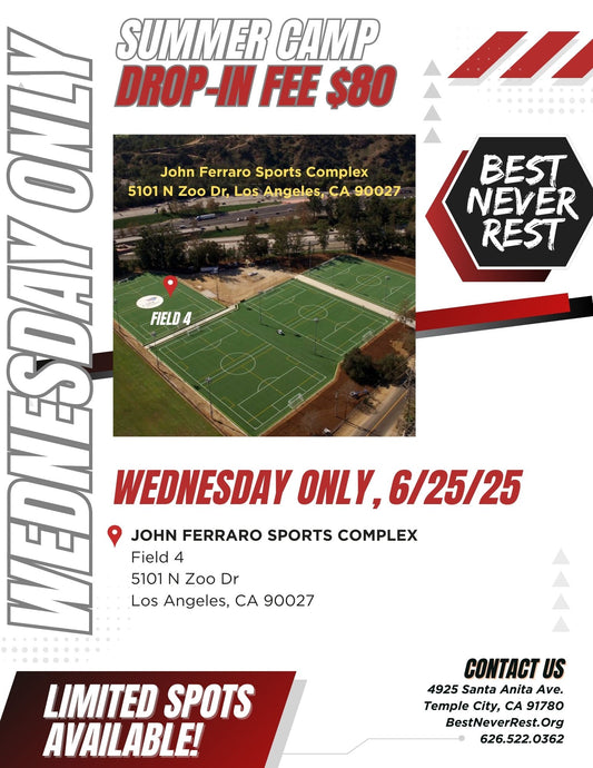 BNR 3 Day Summer Camp - June 23 Session - 1 day - Wednesday June 25