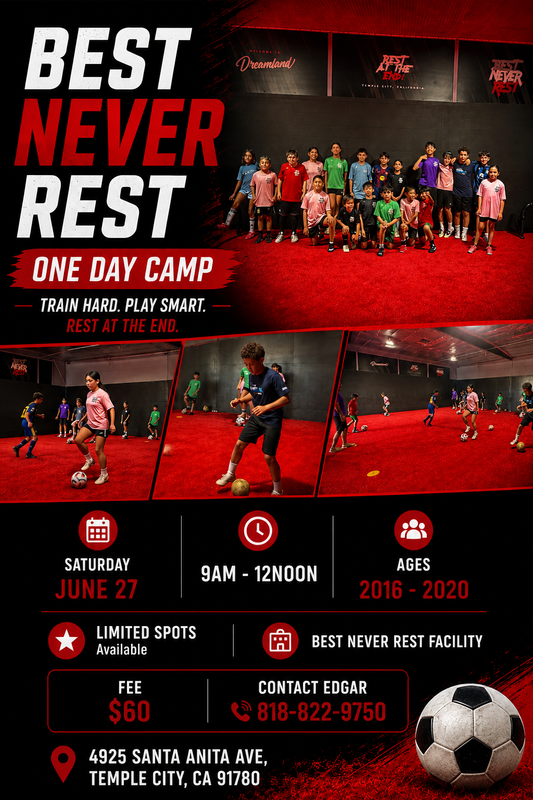 Saturday One Day Camp June 27 - Younger Players 2016-2020