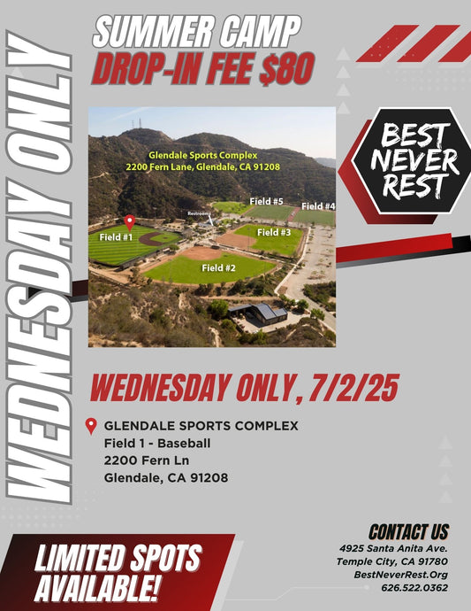 BNR 3 Day Summer Camp - June 30 Session - Single Day - Wednesday July 2