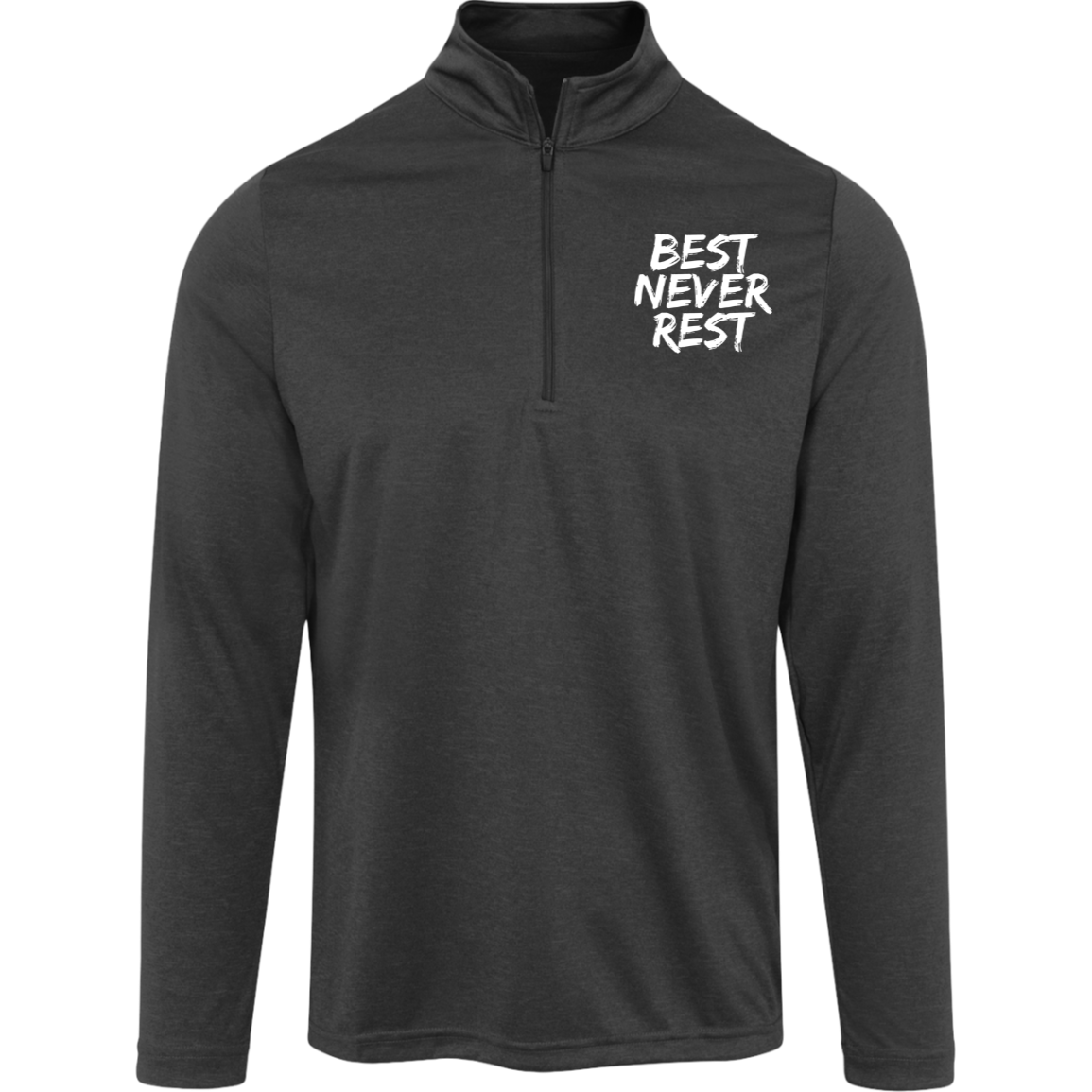 Best Never Rest Heather Quarter Zip Sweatshirt