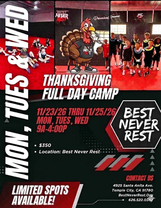 Thanksgiving Week Camp 2026 - Full Day - Indoor - 11/23-11/25